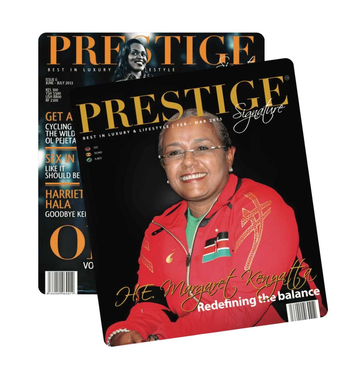 Prestige Magazine covers
